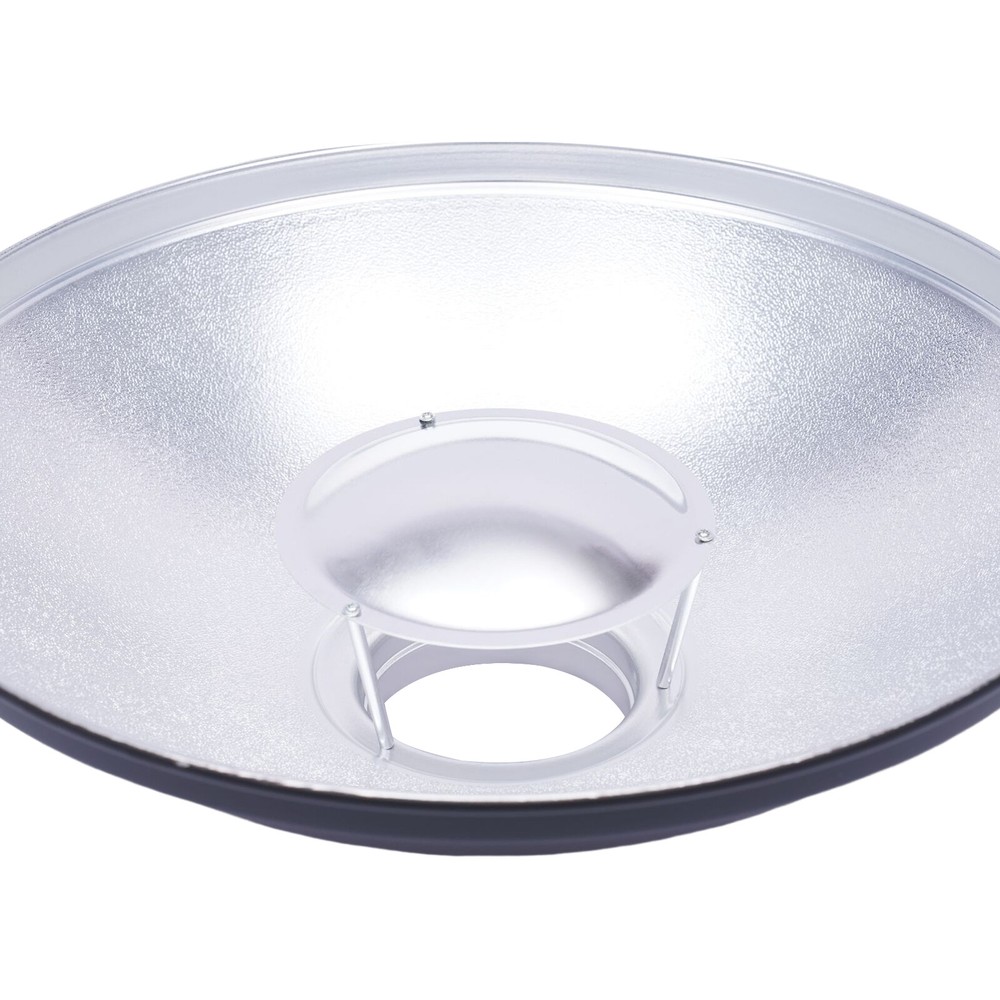 Studio Reflector 16" Beauty Dish Standard Bowens Mount Flash Head Strobe Mount|