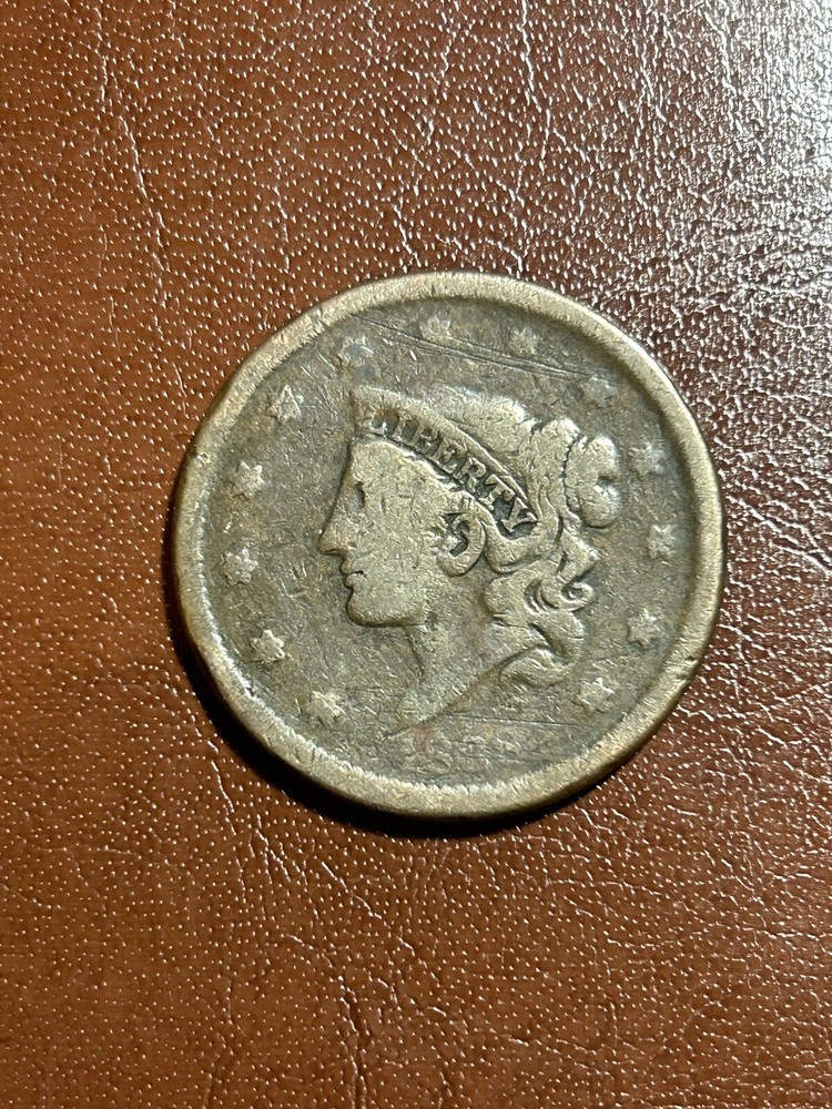 1838 Coronet Head Large Cent