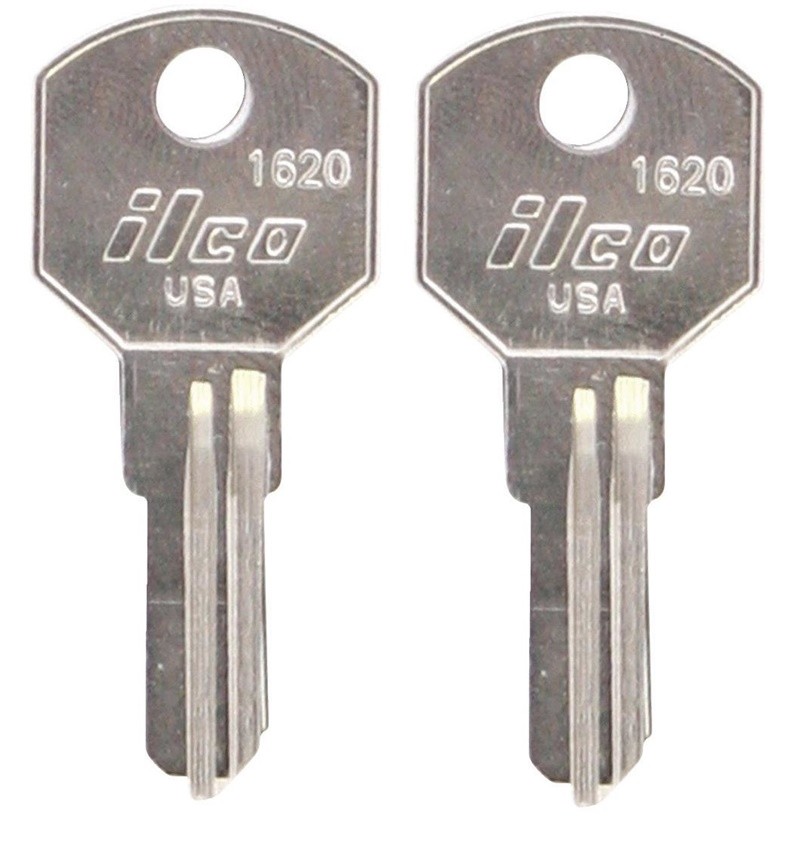 (2) Tractor Supply PRE-2014 ToolBox Replacement Keys Cut To Key Codes C01-C50