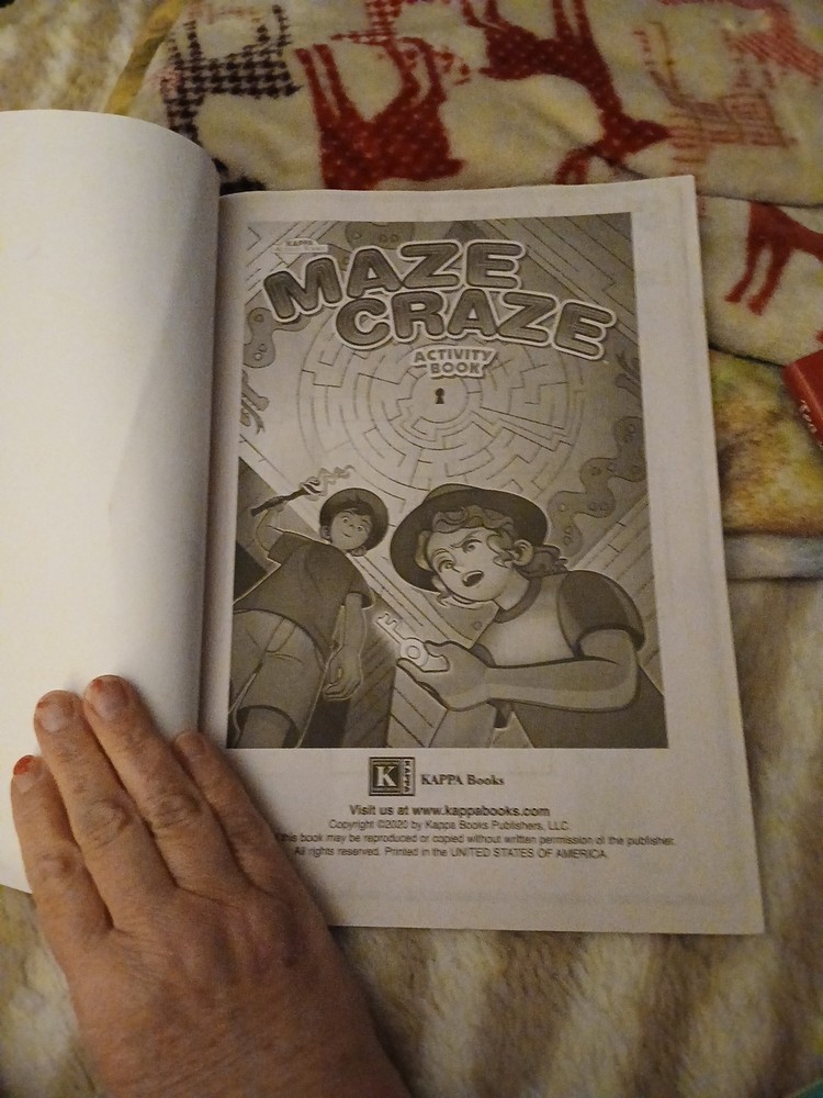 MAZE CRAZE Activity KIDS' Book