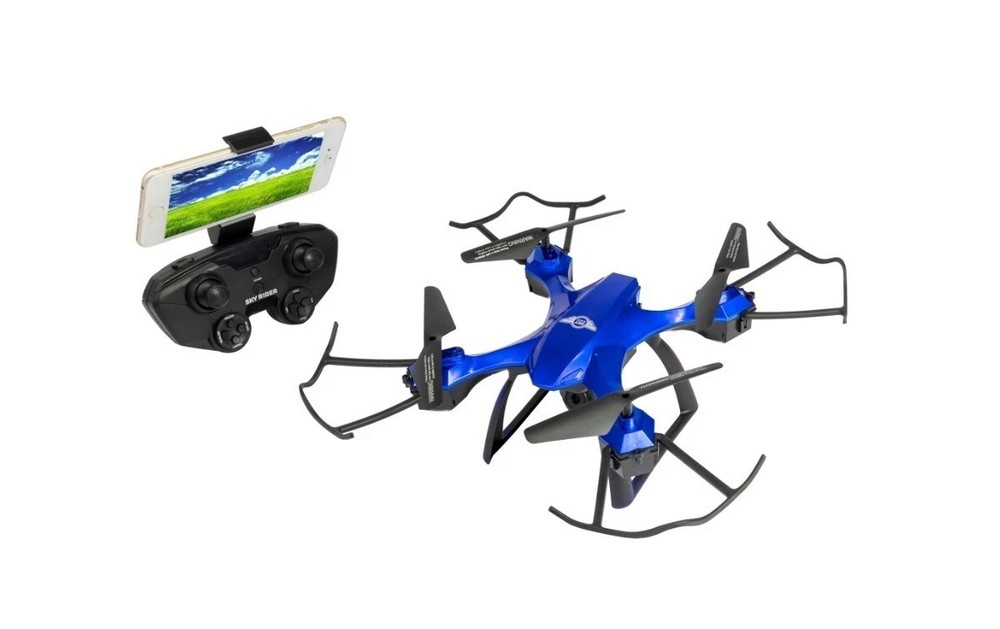 Helios Quadcopter Drone WiFi Camera VR Goggles 360 Flips 300Ft Range Foldable