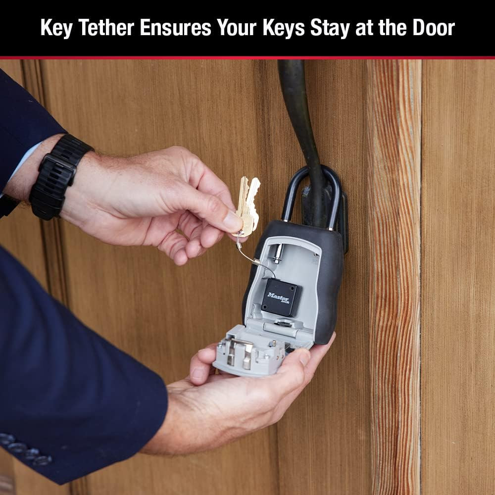 5490D Retractable Lock Box Key Tether