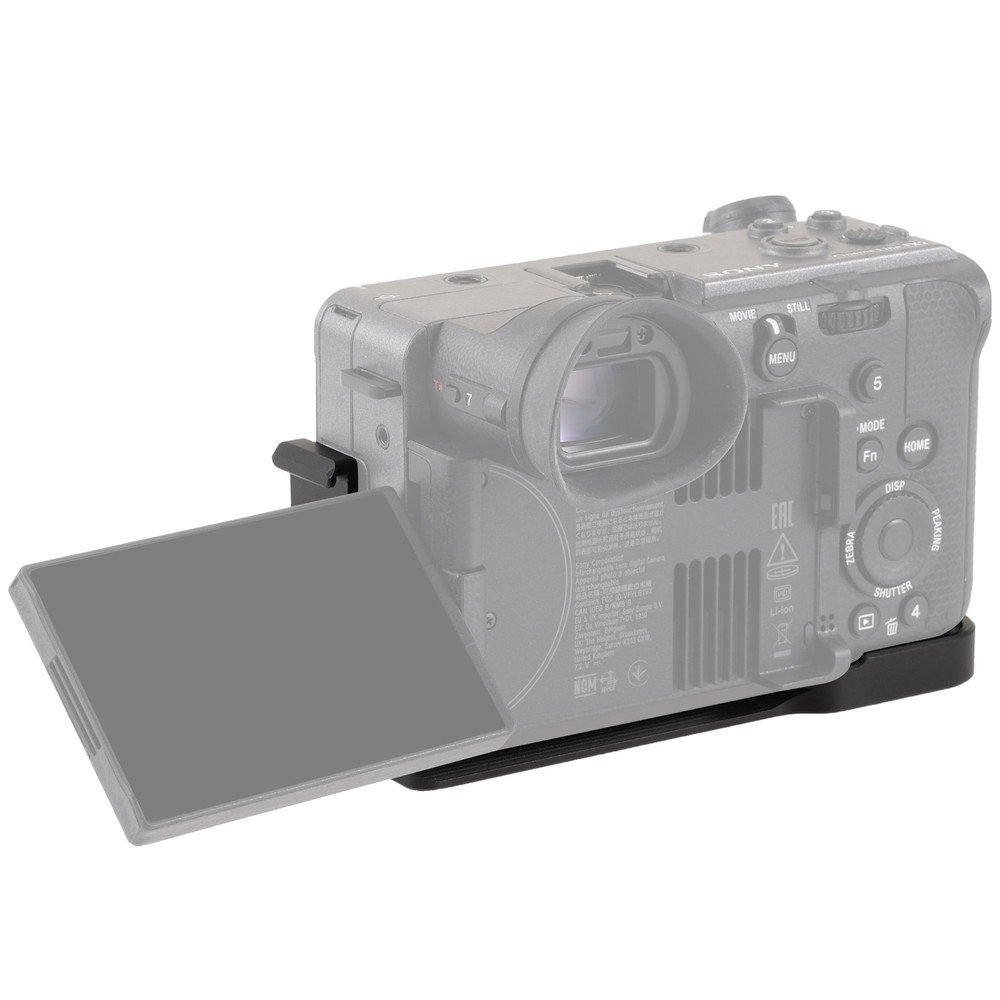 Camera Handle L-Shaped Quick Release Plate Mount for Sony FX2 Camera Protection