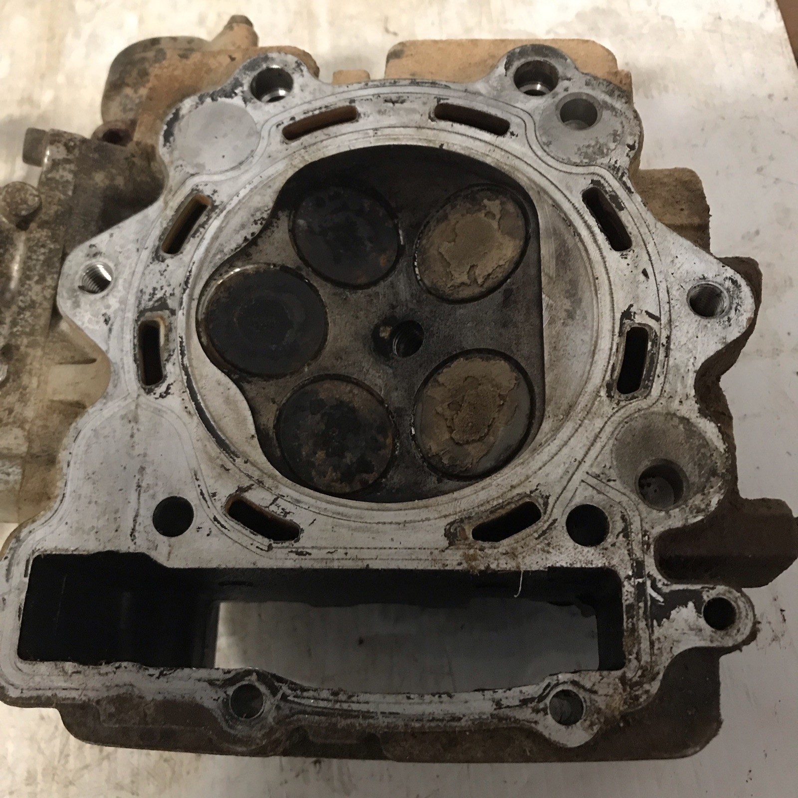 2002-08 Yamaha GRIZZLEY 660 OEM Cylinder Head 5KM-11101-01-00 CAM & ROCKER COVER