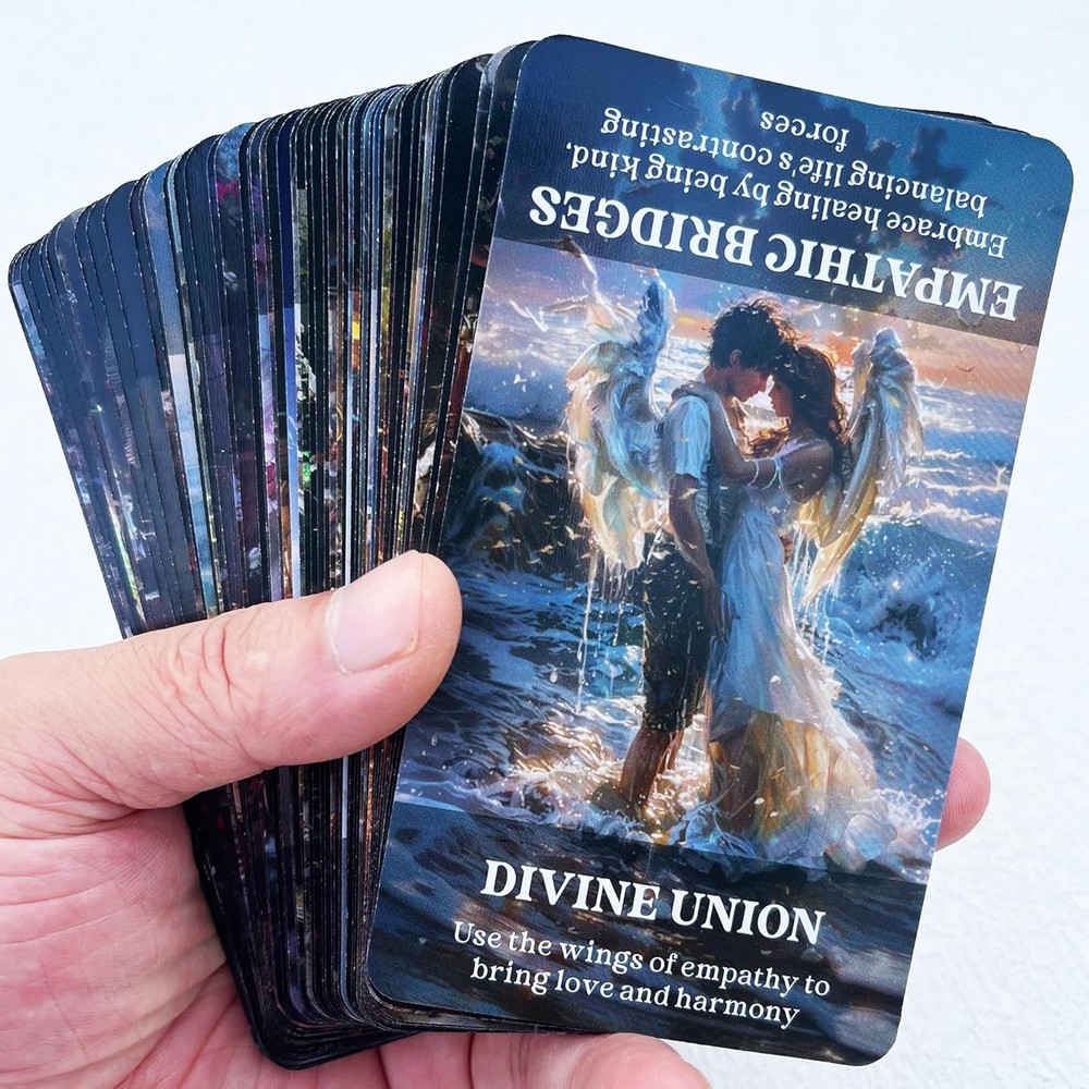 DPEHAKMK Clarifying Love Situations Oracle Cards, Shadow Work Deck for Twin...