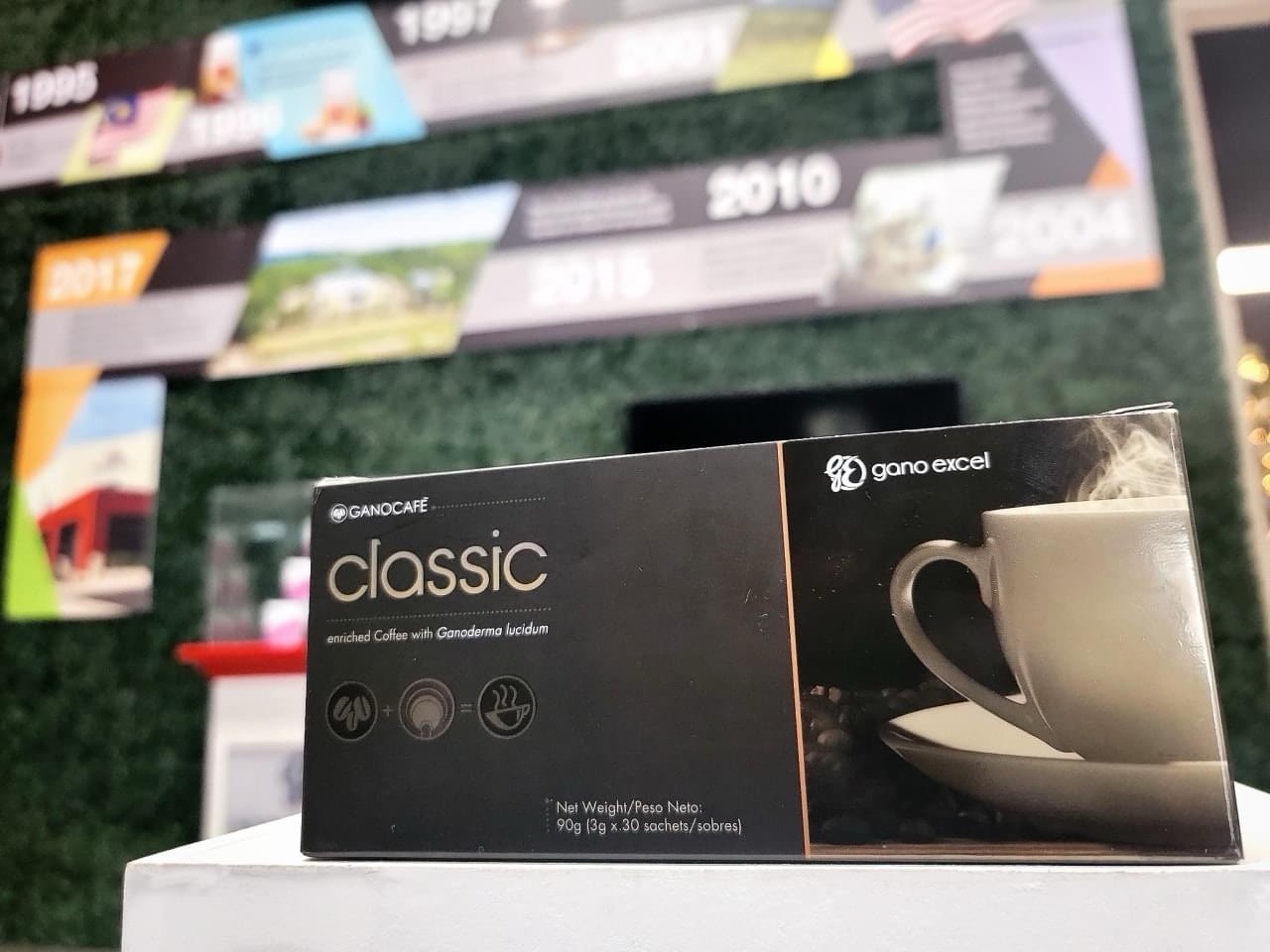 Gano Excel Ganocafe Classic Ganoderma Coffee