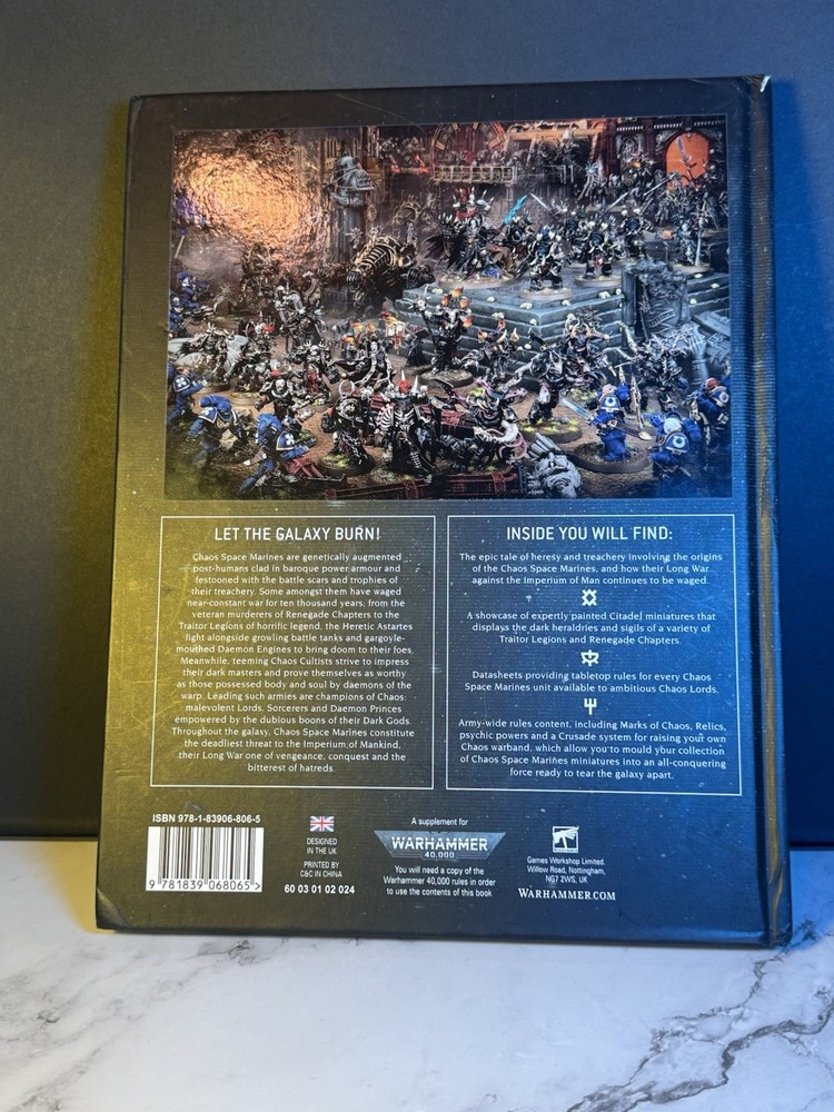 9th Edition Chaos Space Marines Codex