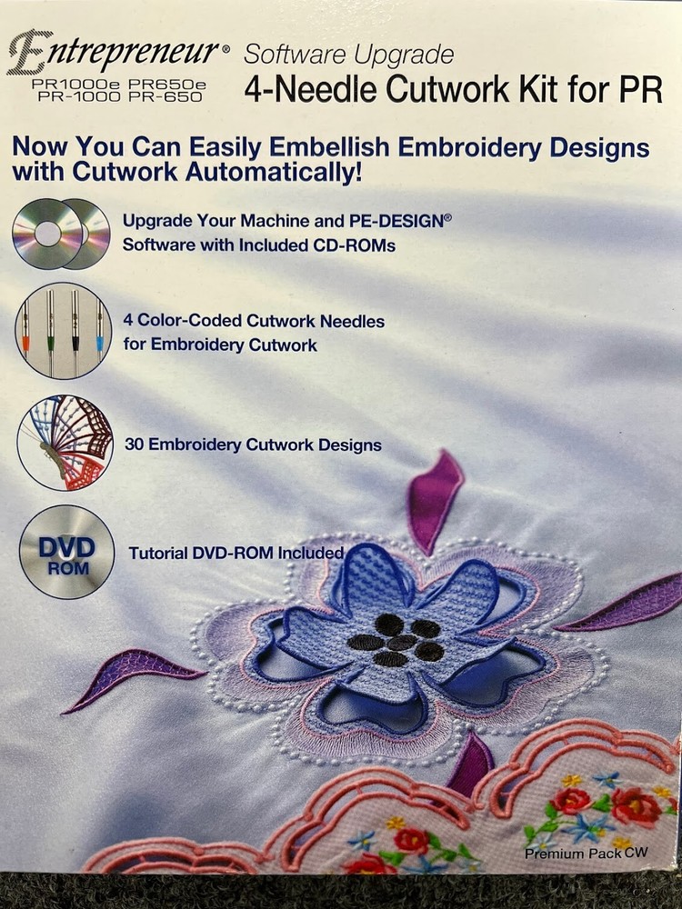 Brother 4-Needle Cutwork Kit for PR