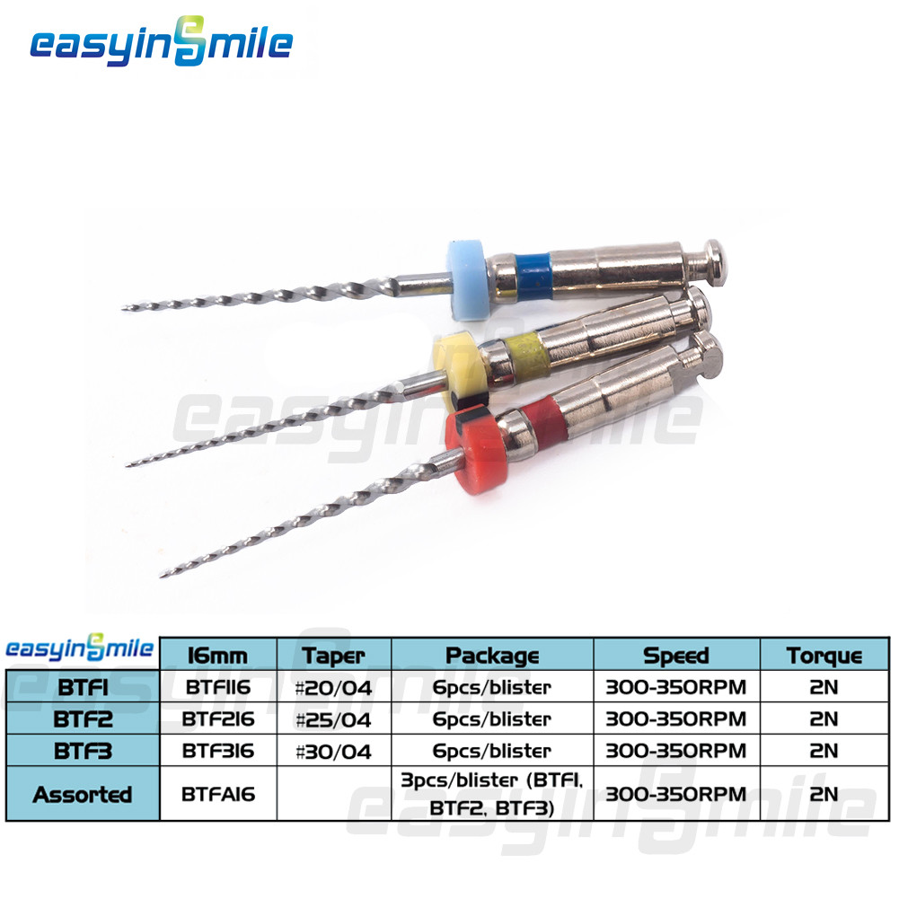 Dental NITI Endo Rotary Files Endodontic Gold Taper Files Engine Use EASYINSMILE