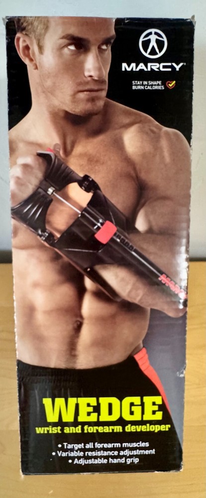 Marcy Wedge Wrist & Forearm Developer Strengthener Exerciser Open Box