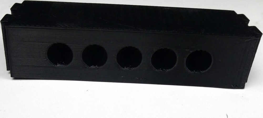 Double Sided Magnetic 1/4 Hex Bit 10 Space Bit Holder For Dewalt Drill Case