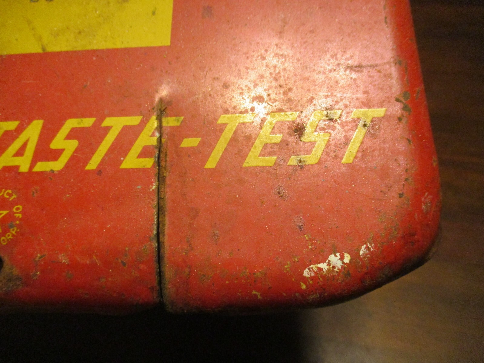 DRINK ROYAL CROWN COLA BEST BY TASTE-TEST 1952 THERMOMETER NEEDS TUBE