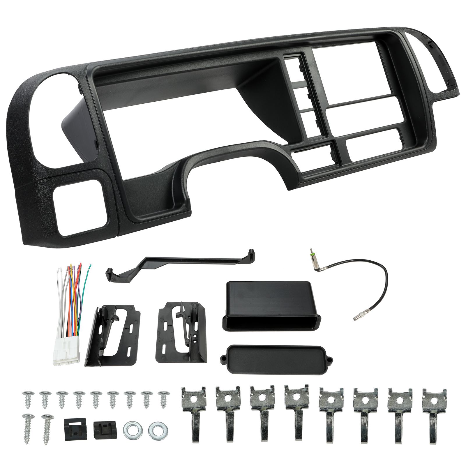 Radio Stereo Double Din Truck Dash Kit For 1995-2002 GMC Full Size Trucks / SUVs