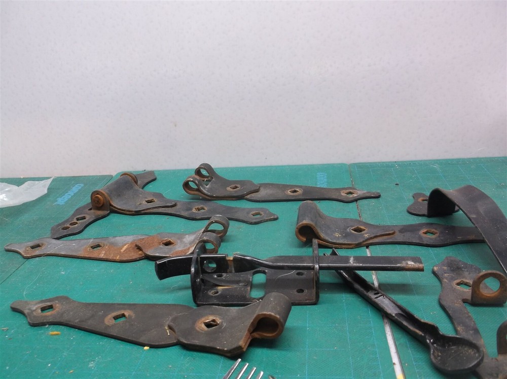 assorted gate hardware