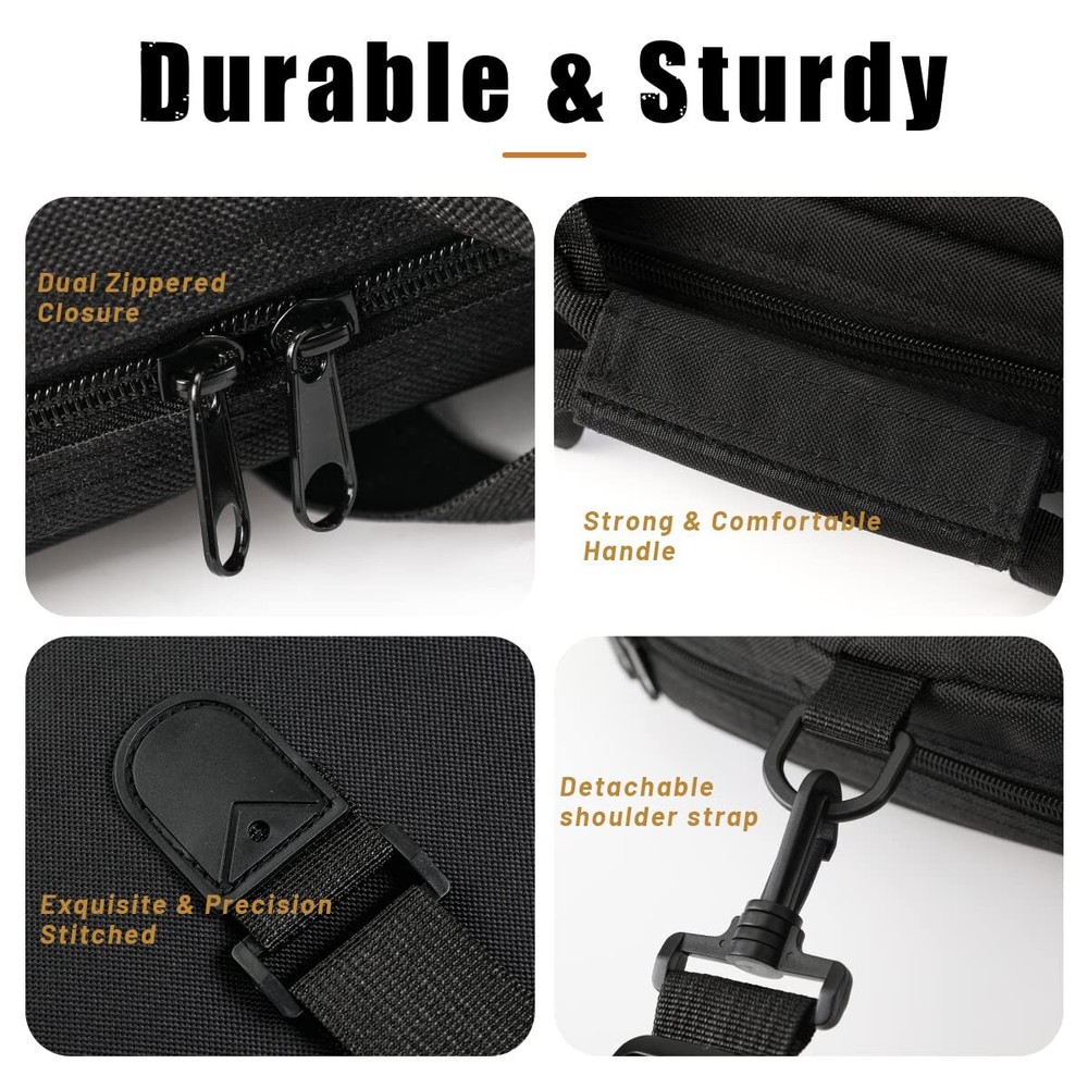 Compound Bow Case Soft Lightweight Bow Bag With Arrow Pocket,40 in Inside Length