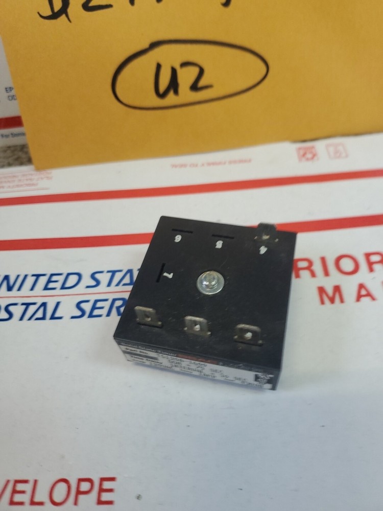 SSAC TS120A-1600 Solid State Timer DOM 75 SEC INTERVAL 30 SEC 120VAC USED, U2