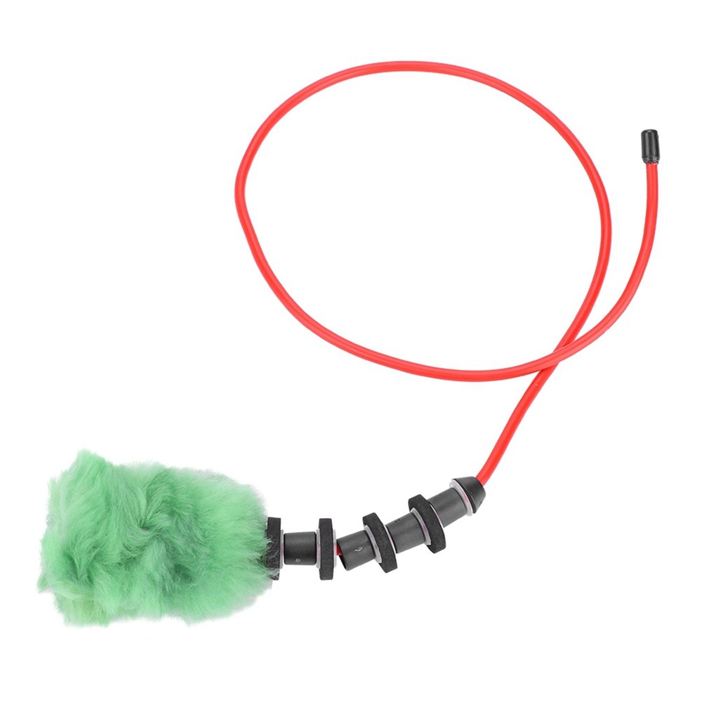 (green)Wool Paintball Barrel Pull Through Squeegee Rope Cleaning Rope BD