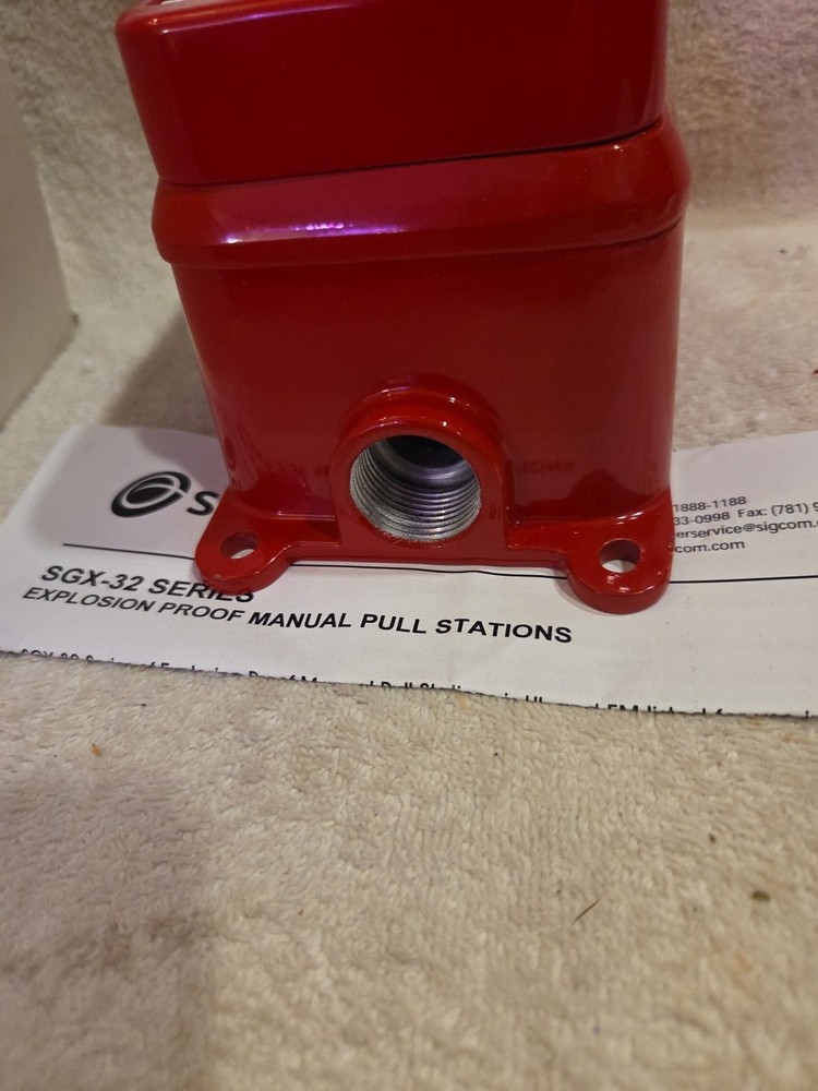 Simplex Model SGX-32, Hazardous Location Manual Pull Station, NEW
