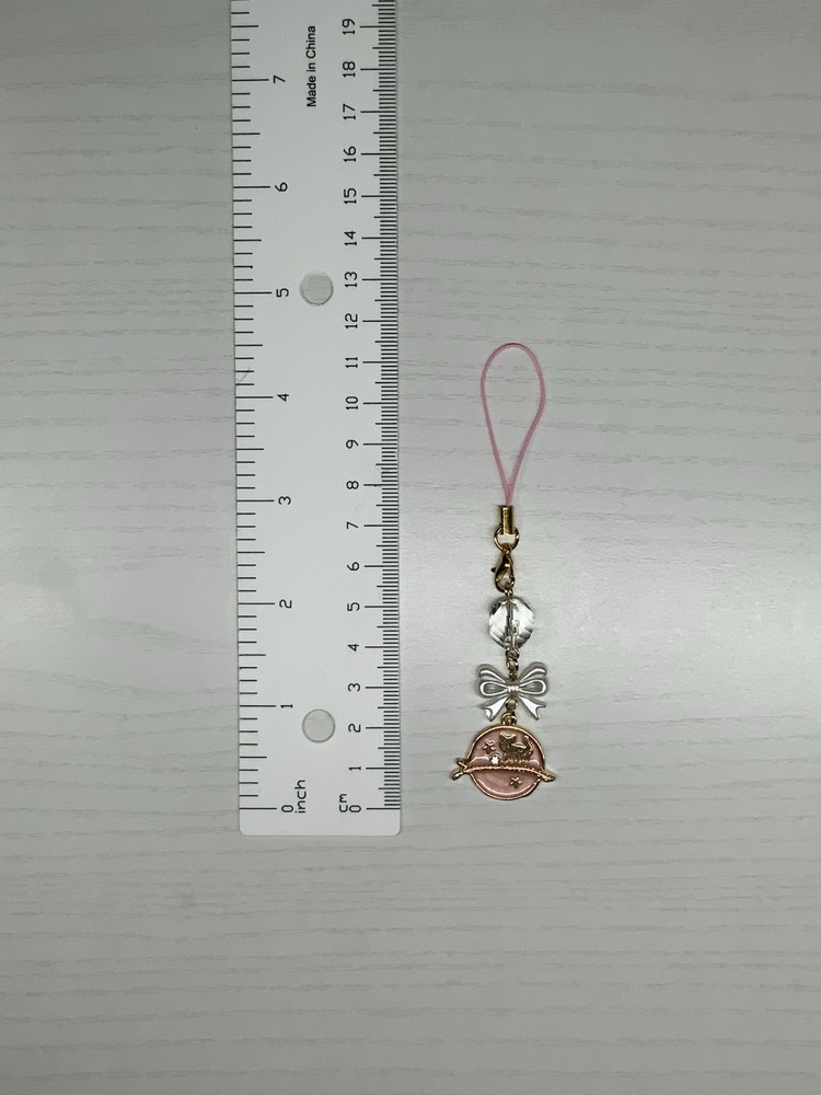 Starry Kitty Phone Charm