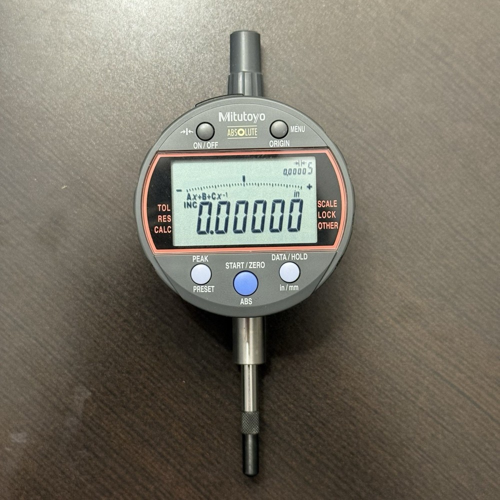 Mitutoyo Digimatic Indicator .5" Range .00005" Calculation 543-342B NICE