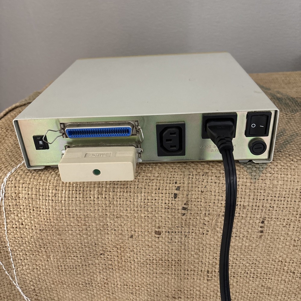 Vintage Microtech External Tape Drive - Turns On ***Untested