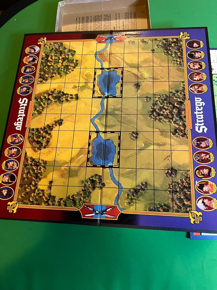 Vintage 1960's STRATEGO Board Game Complete + extra replacement board