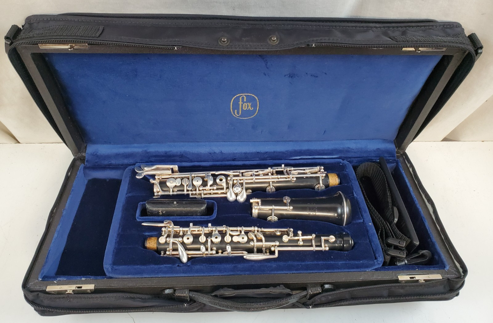 FOX RENARD MODEL 330 CONSERVATORY OBOE 3RD OCTAVE KEY LEFT HAND F & Bb BELL KEY