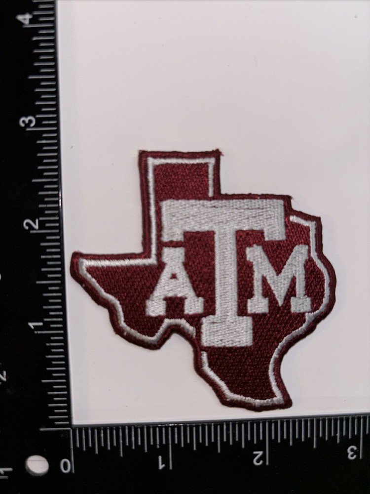 Texas A&M iron on patch