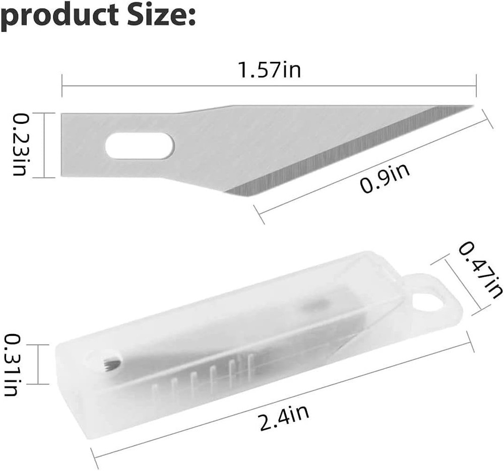 Multi-Purpose Exacto Knife Set: 23 Tools for Art, Stencil & Scrapbooking