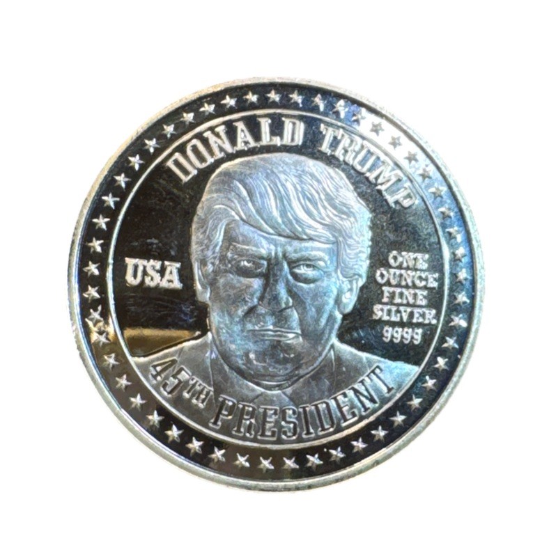 Donald Trump Ben Garrison Silver .999 1oz MAGA Coin 45th President