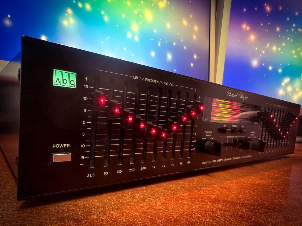 ADC SS-117EX 🌈RaRe🌈 Vintage Stereo Frequency Spatial Expander Equalizer