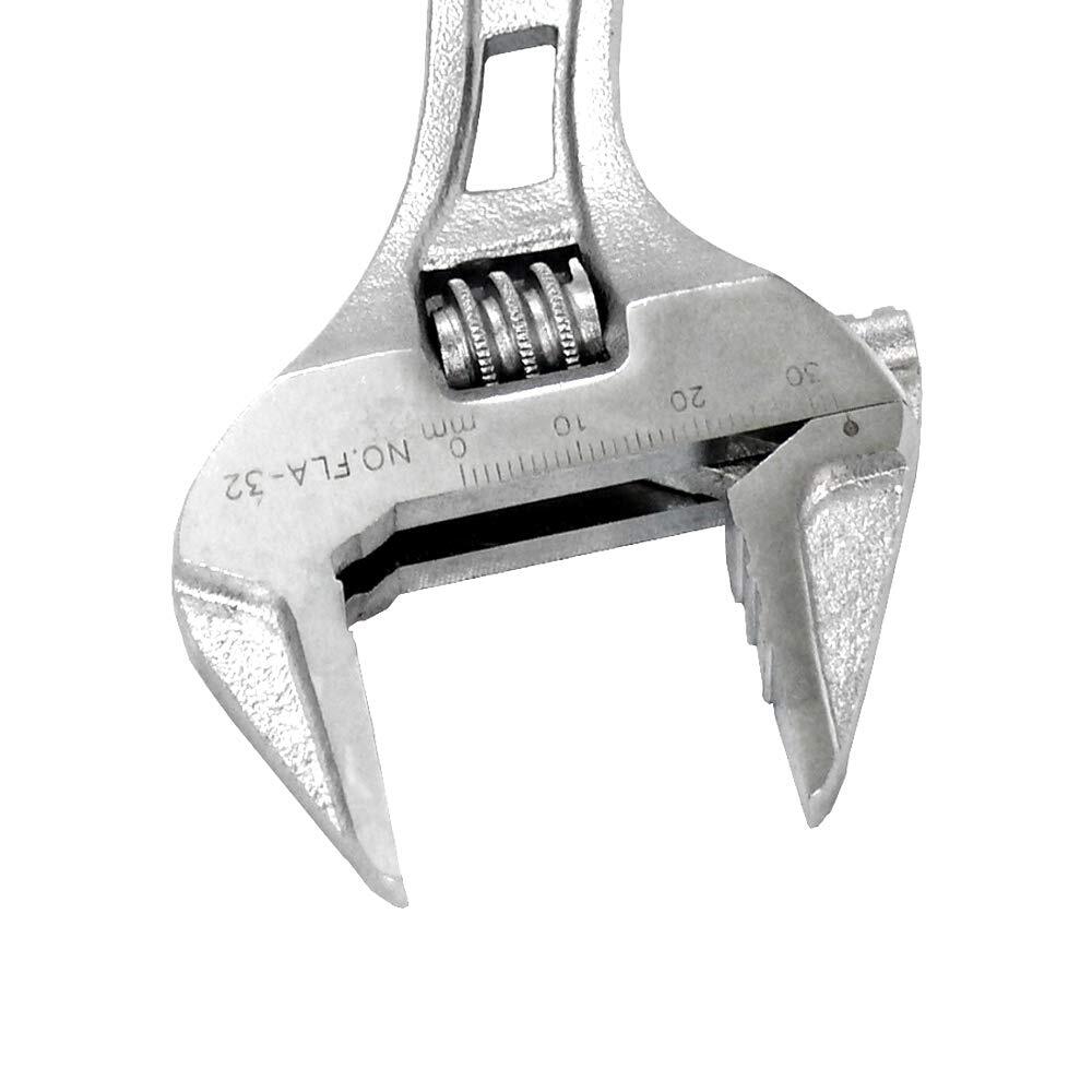 Tools Fls32gf Short Adjustable Wrench With Grip