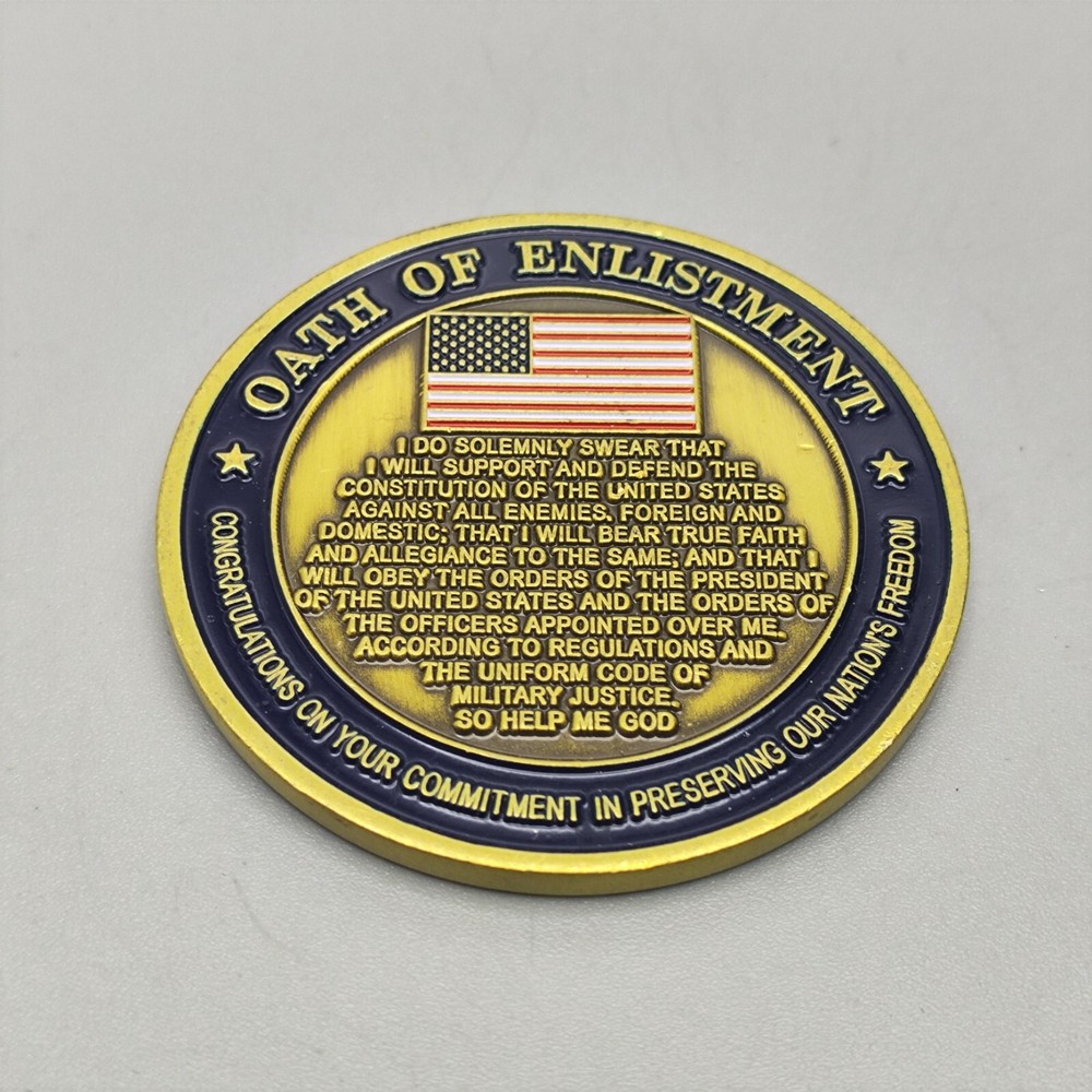 US Naval Station Norfolk Challenge Coin