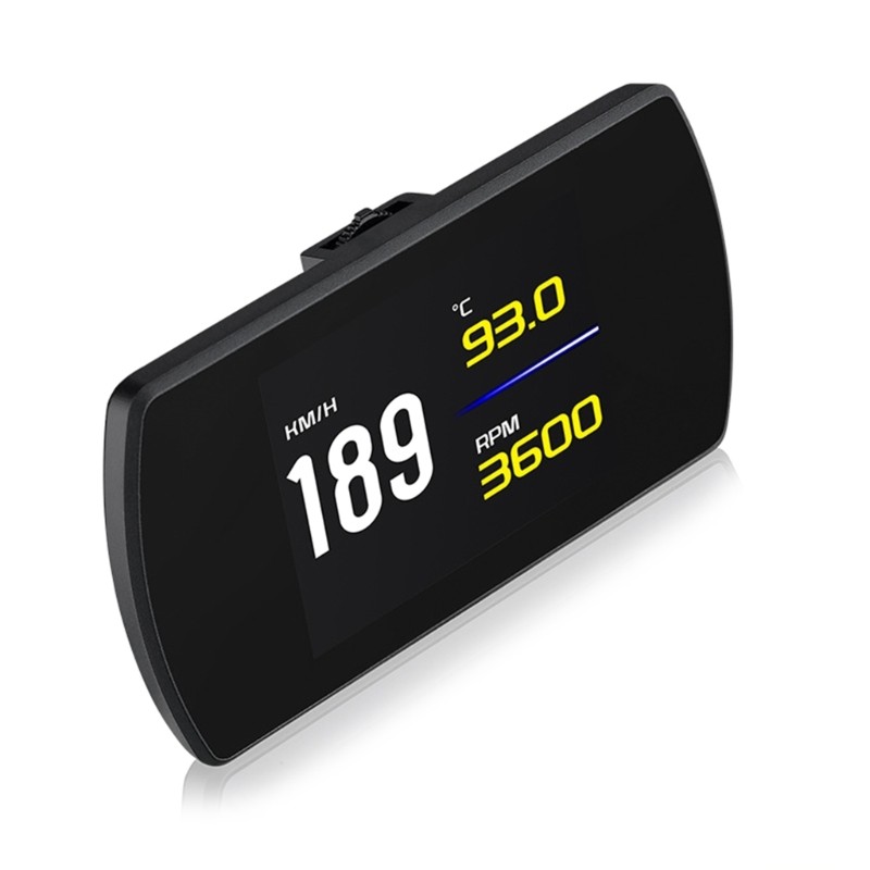 Head Up Display Digital Navigation Speedometer Overspeed Alarm Diagnostic Meter