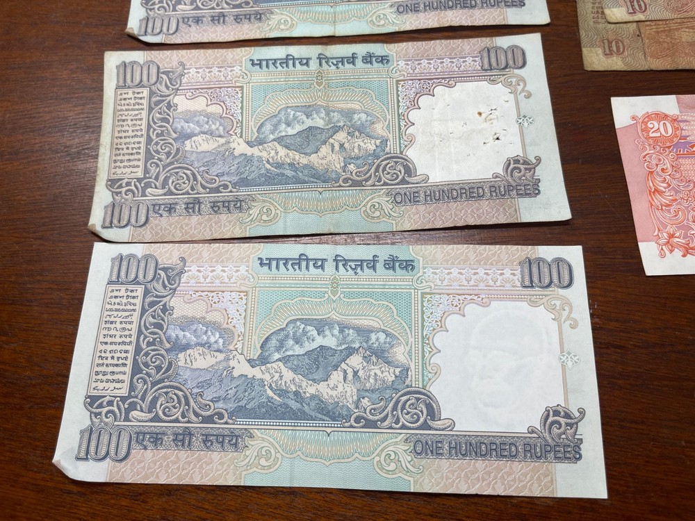 Assorted India Banknotes lot