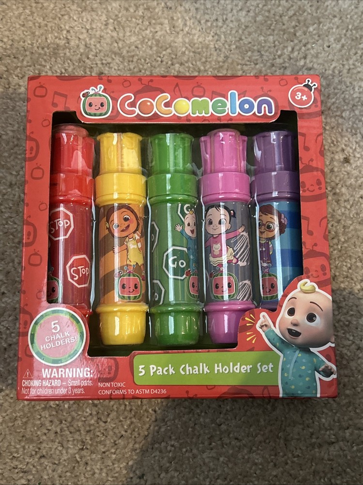 Cocomelon 5pack Chalk Holders