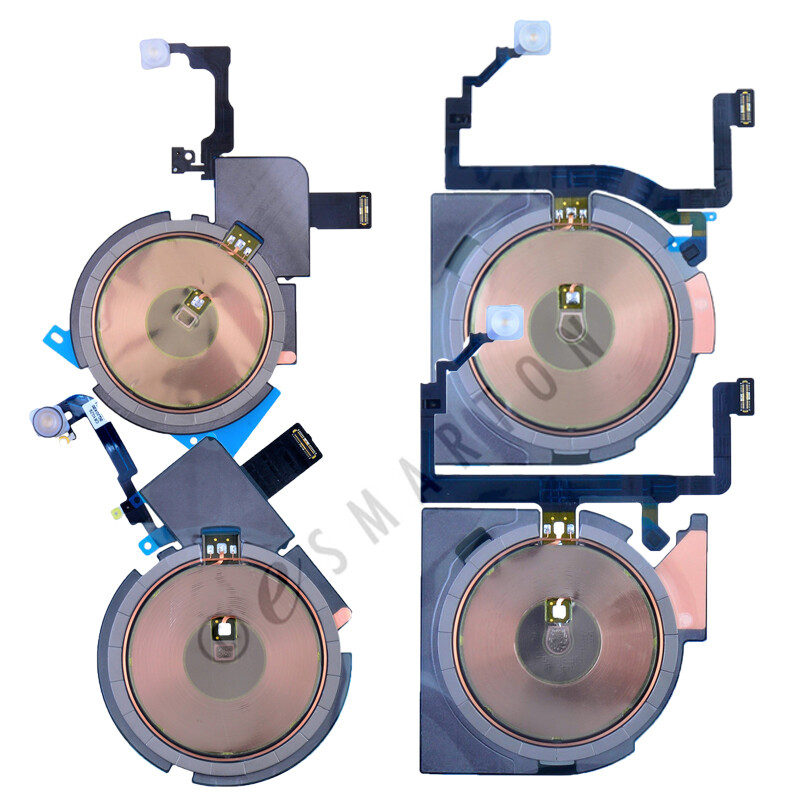 iPhone 15/15 Plus/15 Pro/15 Pro Max NFC Wireless Charging Coil Flashlight Flex