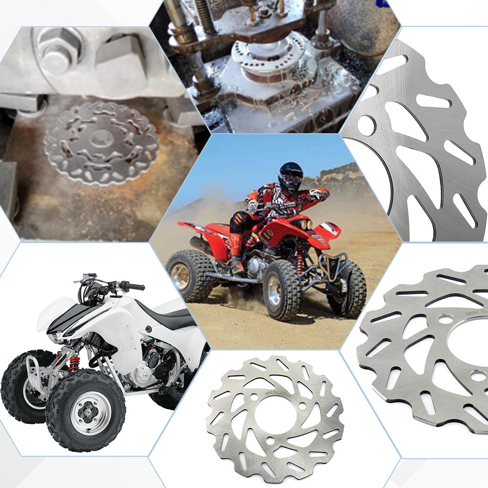 Front Brake Rotors For Honda Fourtrax Sportrax TRX 250 300 400 EX 99-08 TRX250R