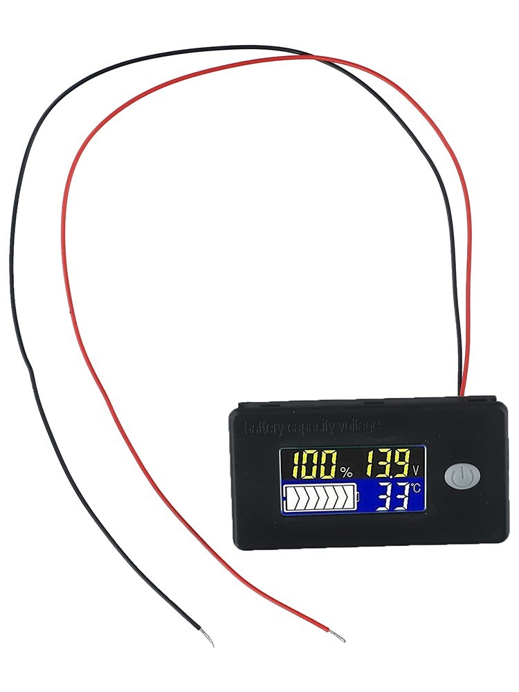 Digital Display Battery Meter User-friendly Interface Multifunctional Display