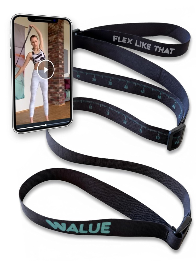 WALUE™ Posture Correction & Shoulder Exerciser – Non-Elastic Stretch Strap fo...