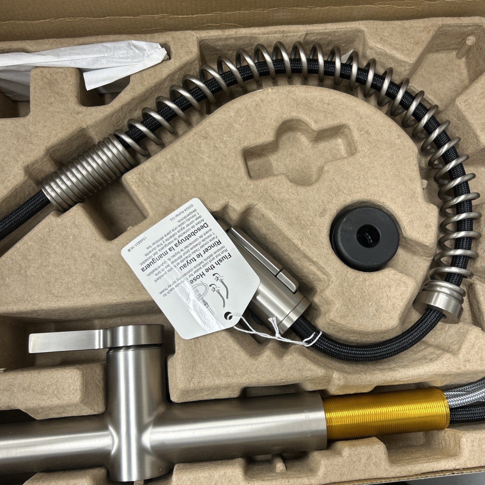 Kohler Haku Semi-Professional Pull-down Kitchen Faucet Stainless Finish