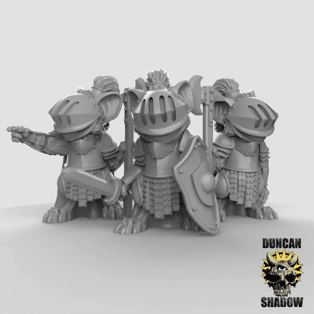 Mouse Folk Army Miniature