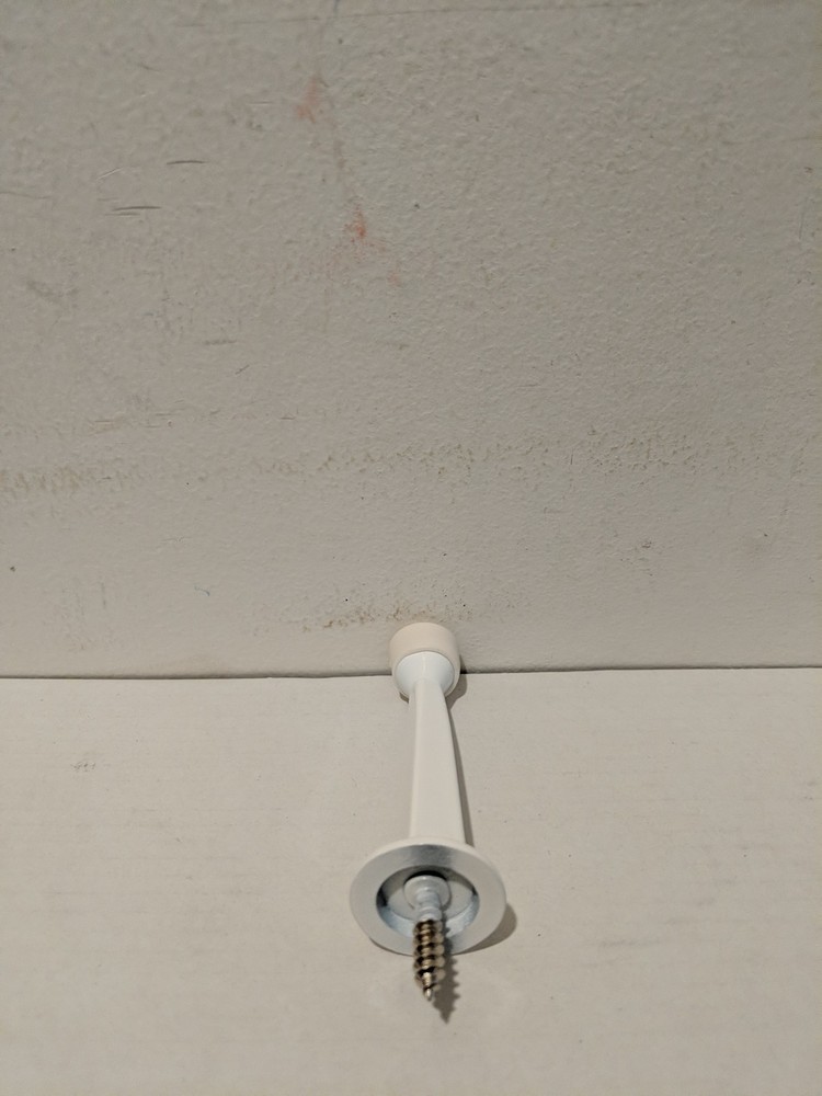 BRAINERD SOLID DOOR STOP WHITE - (1) DOOR STOP 🆕
