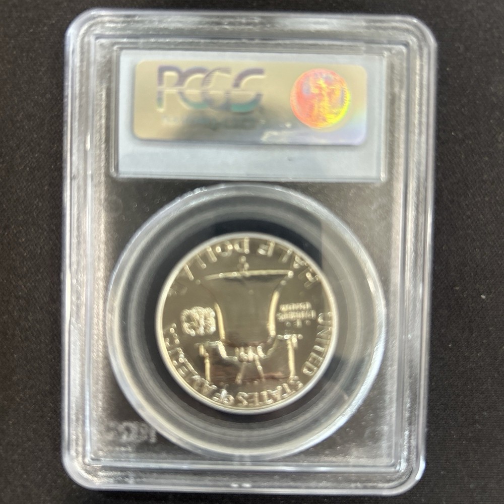 1961 FRANKLIN SILVER HALF DOLLAR GRADED PCGS PR-68