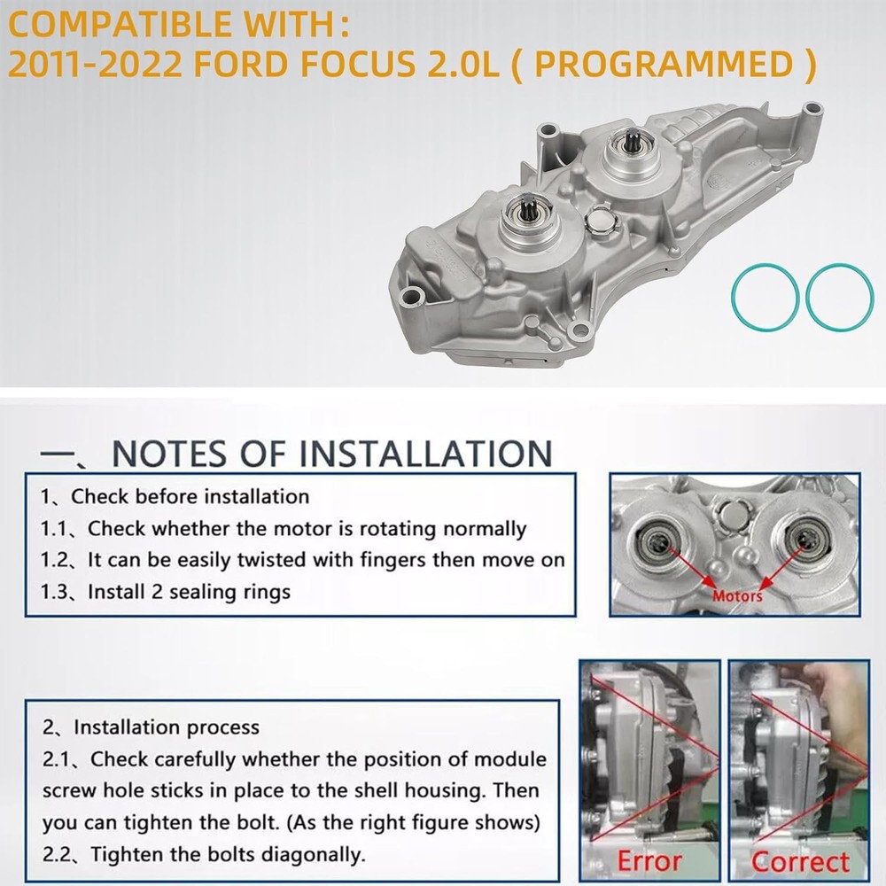 For Ford Focus 2012+ Programmed TCU TCM Transmission Control Module A2C53377498
