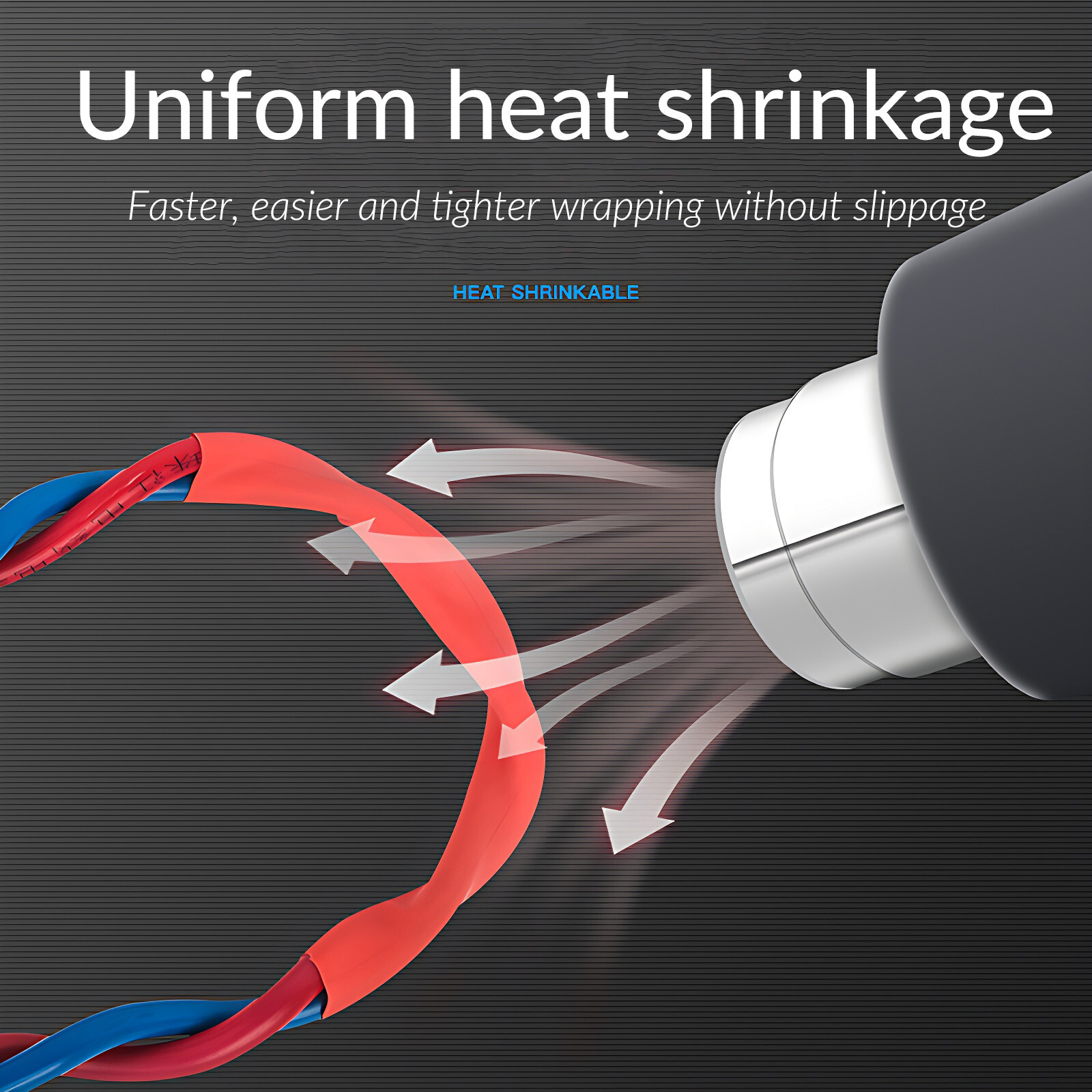 2:1 HEAT SHRINK TUBING ELECTRICAL SLEEVING CABLE HEATSHRINK TUBE DIA 1MM-210MM