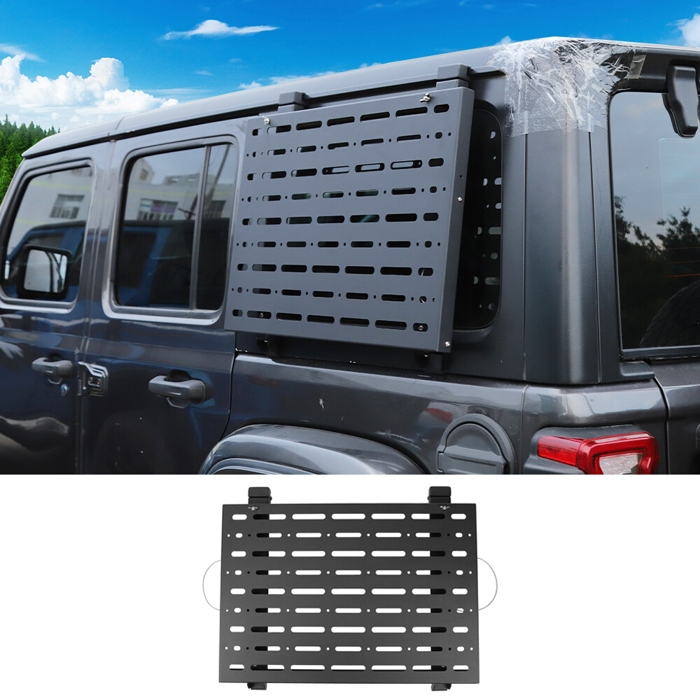 For Jeep Wrangler JL JLU Tactical Modular Storage Platform Tools Accessories