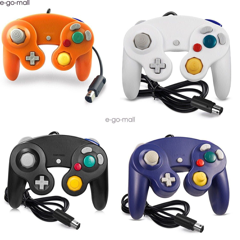 2 Pack Wired Gamecube Controller for Switch Wii U PC(need adapter) GameCube