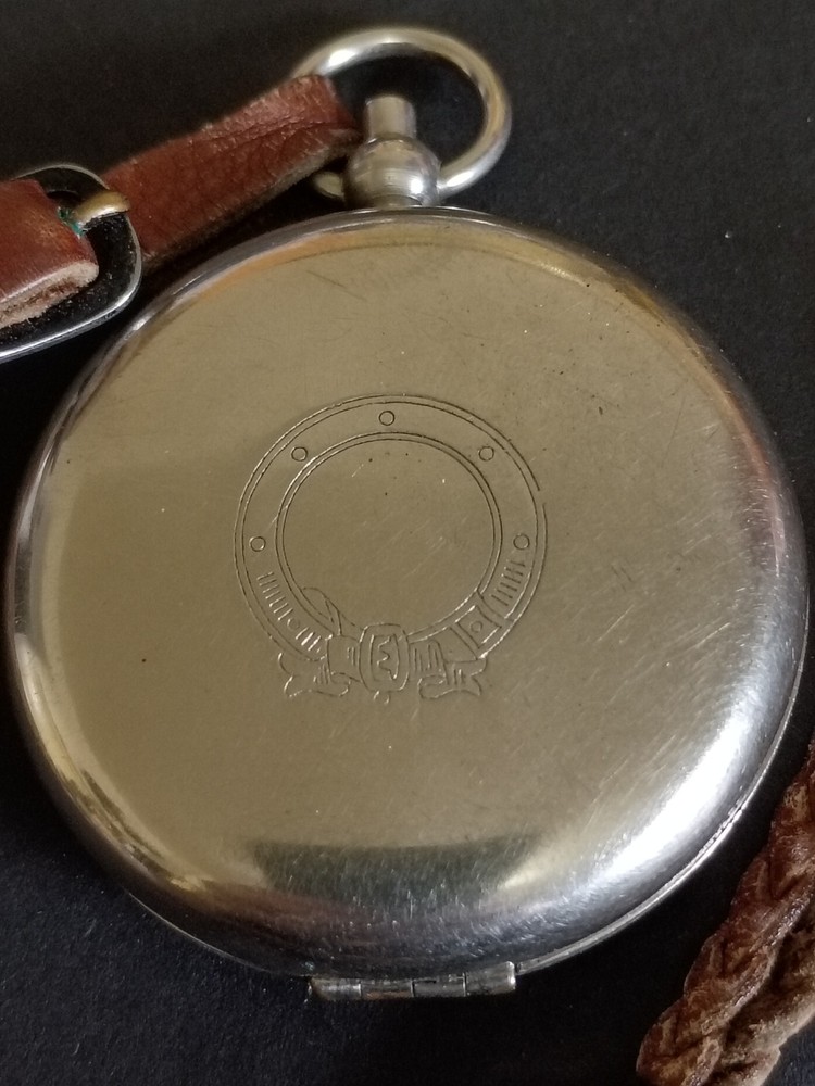 WWII German Compass In Pocket Watch Style Case