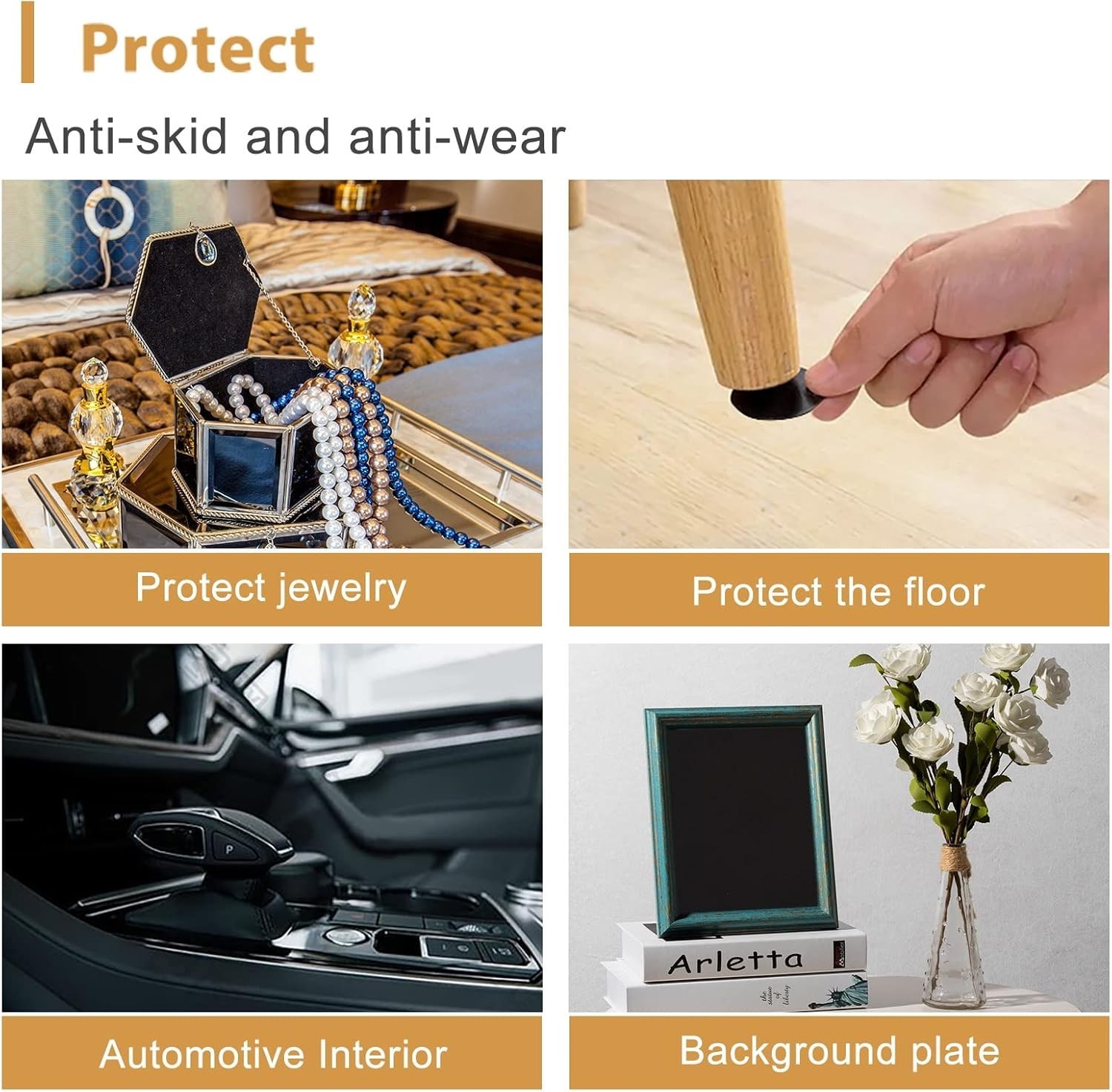 3PCS Self Adhesive Felt Sheet, Felt Sheets with Adhesive Backing, Peel and Stick